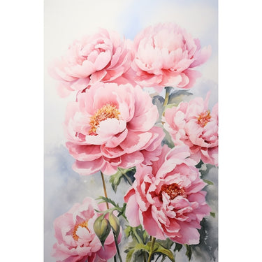 Peinture Avec Pivoine